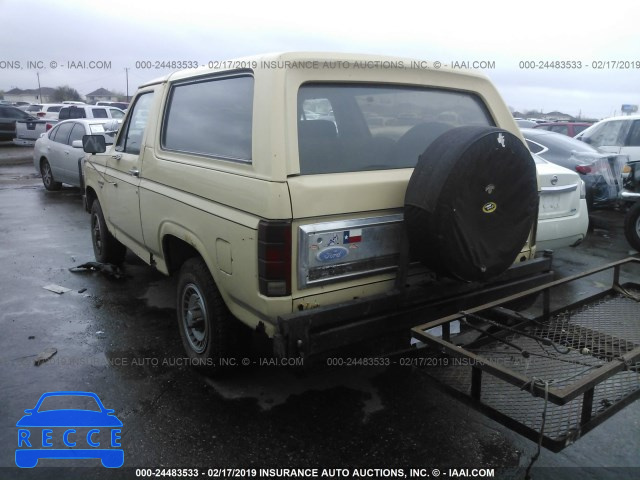 1984 FORD BRONCO U100 1FMEU15F8ELA11472 image 2