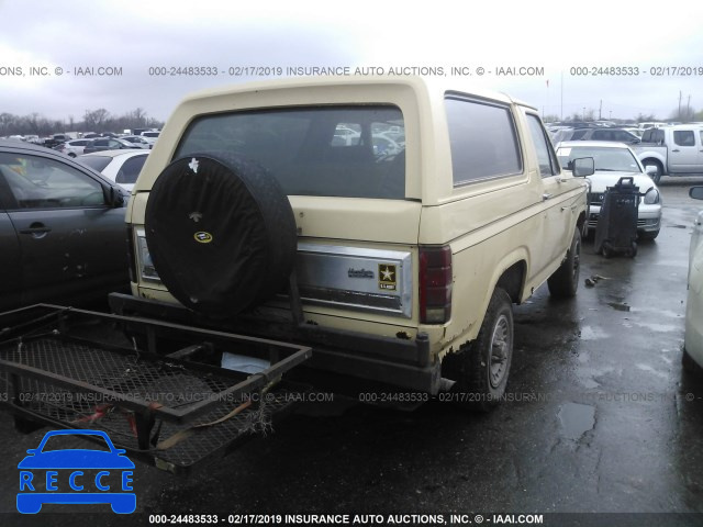 1984 FORD BRONCO U100 1FMEU15F8ELA11472 image 3