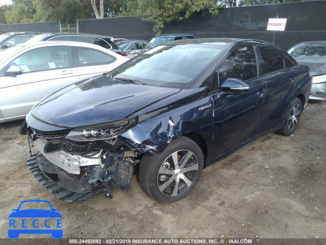 2017 TOYOTA MIRAI JTDBVRBD0HA003582 Bild 1