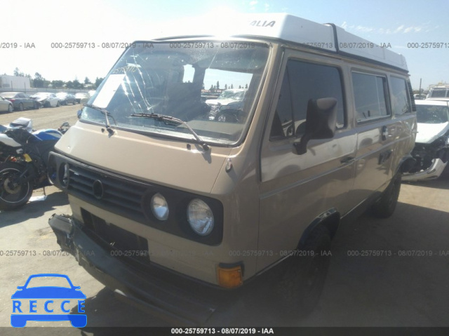 1983 VOLKSWAGEN VANAGON CAMPMOBILE WV2ZB0258DH102911 Bild 1