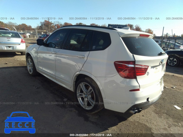 2014 BMW X3 XDRIVE35I 5UXWX7C59E0E76309 image 2