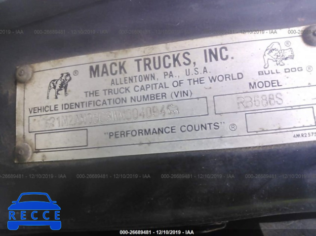 1998 MACK 600 RB600 1M2AM08C3WM004094 image 8