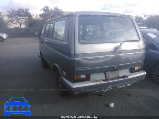 1987 VOLKSWAGEN VANAGON BUS WV2YB0259HH071377 image 2