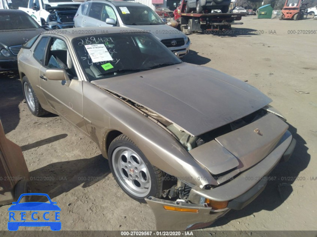 1989 PORSCHE 944 WP0AA0944KN450313 image 0