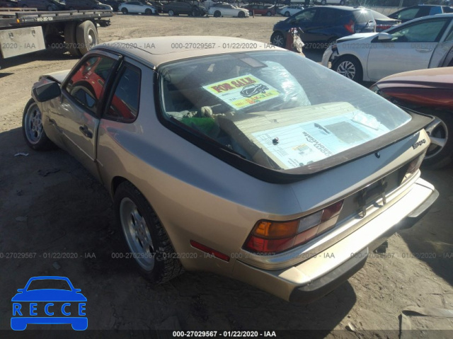 1989 PORSCHE 944 WP0AA0944KN450313 image 2