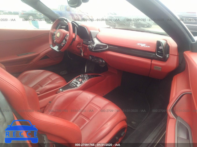 2012 FERRARI 458 SPIDER ZFF68NHA8C0187586 зображення 4