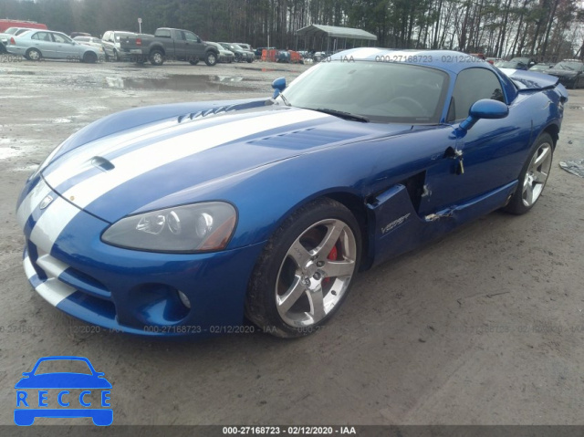 2006 DODGE VIPER SRT-10 1B3JZ69Z56V100901 image 1