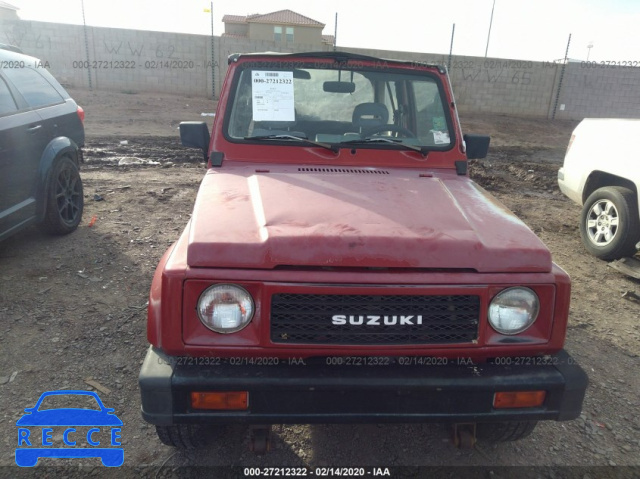 1991 SUZUKI SAMURAI JL JS4JC31C6M4101447 image 4