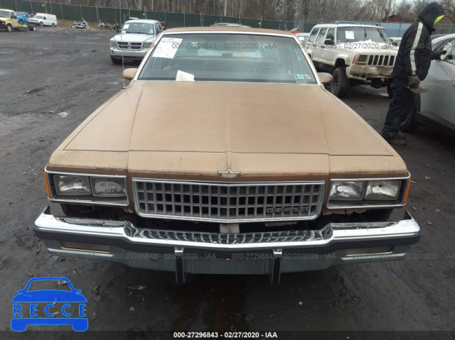 1986 CHEVROLET CAPRICE CLASSIC 1G1BN69H7GX198964 image 5