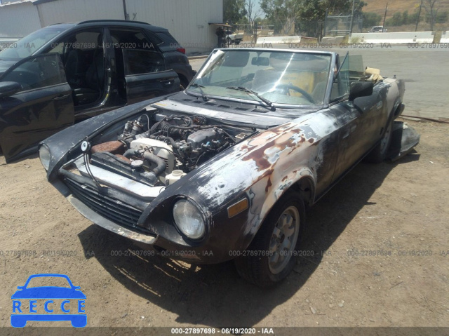 1981 FIAT 124 SPIDER ZFAAS00B8B8183305 image 1