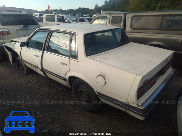 1984 CHEVROLET CELEBRITY  1G1AW19X3EG188688 Bild 2