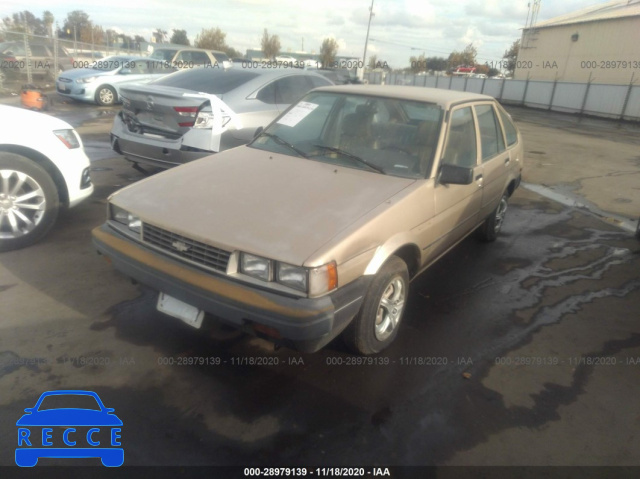 1987 CHEVROLET NOVA  1Y1SK6147HZ055118 зображення 1