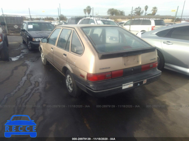 1987 CHEVROLET NOVA  1Y1SK6147HZ055118 image 2