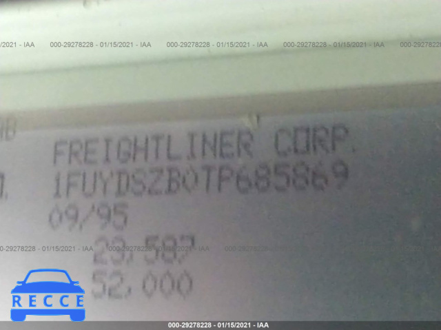 1996 FREIGHTLINER FLD FLD120 1FUYDSZB0TP685869 image 8