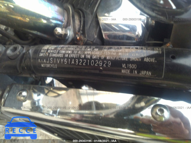 2002 SUZUKI VL1500  JS1VY51A322102929 image 9