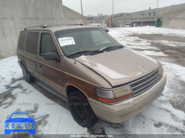 1991 PLYMOUTH VOYAGER LE 2P4GH55R5MR120945 image 0