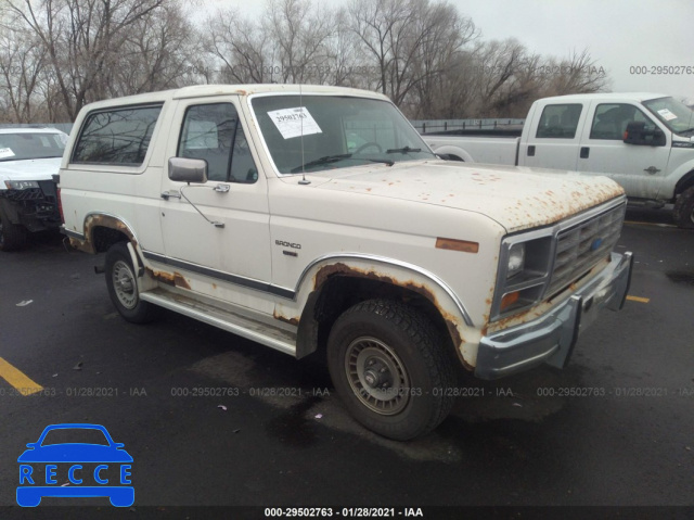 1986 FORD BRONCO U100 1FMDU15N3GLA68264 image 0