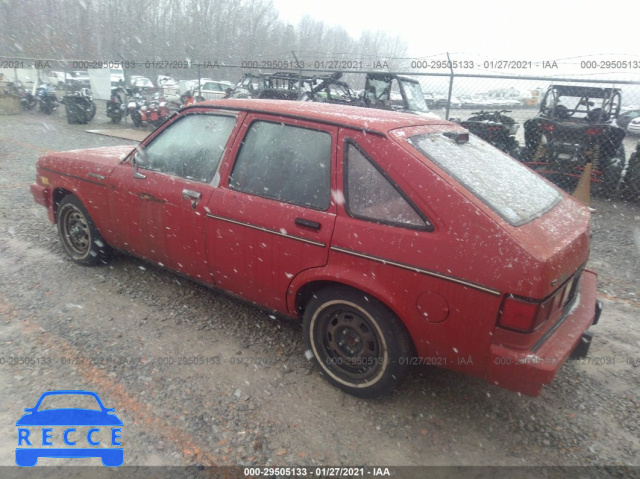 1986 CHEVROLET CHEVETTE CS 1G1TB68C8GA150606 image 2