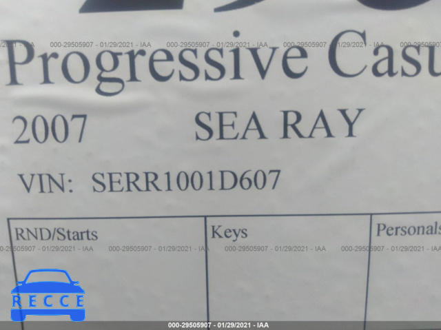 2007 SEA RAY OTHER  SERR1001D607 image 8