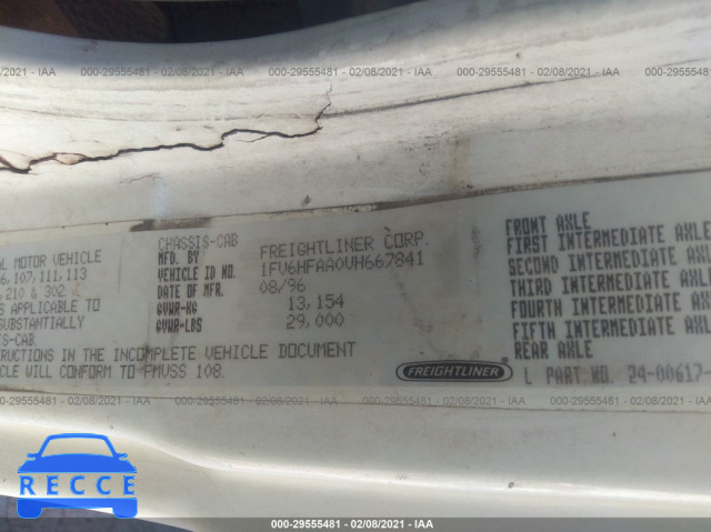 1997 FREIGHTLINER MEDIUM CONVENTIONAL FL70 1FV6HFAA0VH667841 зображення 8