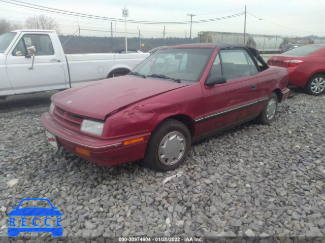 1991 DODGE SHADOW  3B3XP45K1MT577660 image 1