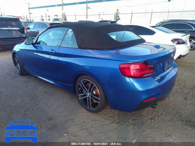 2019 BMW 2 SERIES M240I XDRIVE WBA2N3C51KVE45971 зображення 2