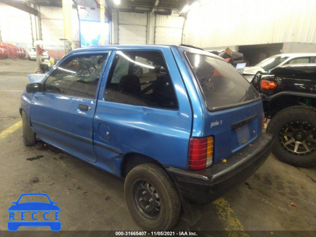 1993 FORD FESTIVA L KNJPT05H6P6138649 image 2