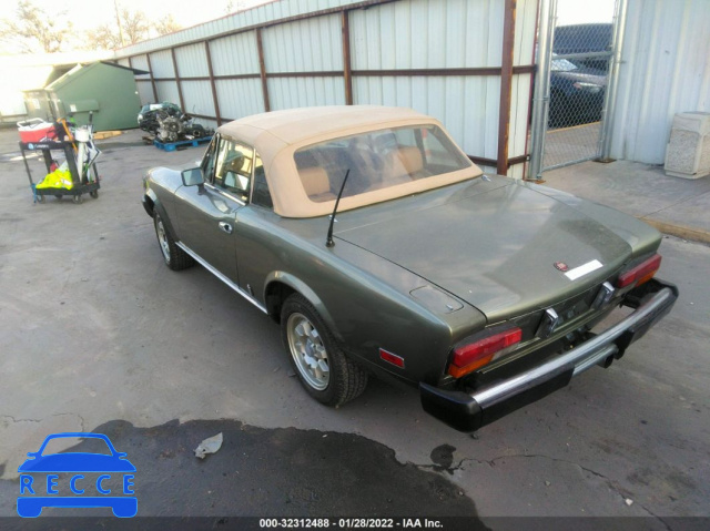 1982 FIAT 124 SPIDER ZFAAS00B7C5000432 зображення 2