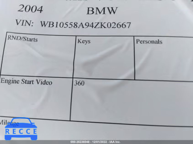 2004 BMW K1200 GT WB10558A94ZK02667 зображення 9