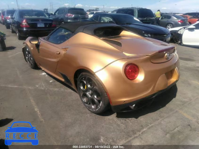 2016 ALFA ROMEO 4C SPIDER ZARBAAB49GM180826 Bild 2