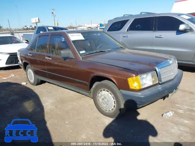 1984 MERCEDES-BENZ 190 D 2.2 WDBDB22A3EA070959 Bild 0