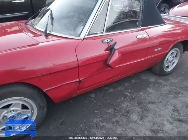 1986 ALFA ROMEO VELOCE 2000 SPIDER ZARBA5412G1037986 зображення 5