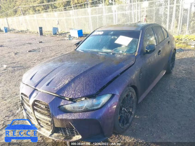 2021 BMW M3 COMPETITION WBS33AY03MFL32587 image 1