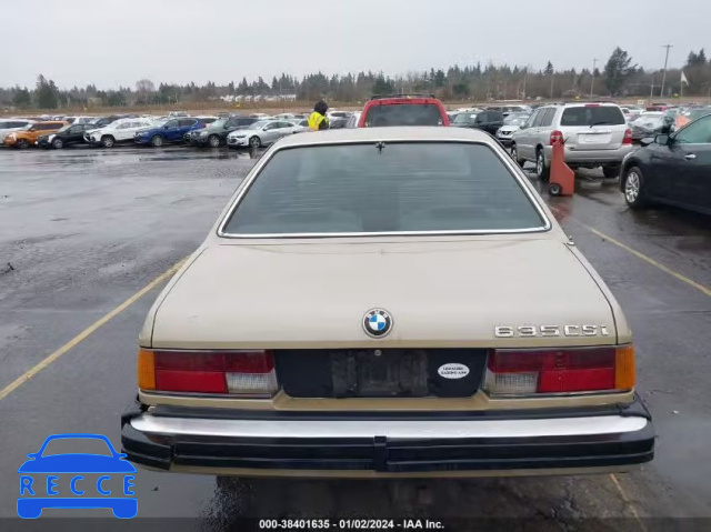 1987 BMW 635 CSI AUTOMATICATIC L6 WBAEC8406H0613836 image 15