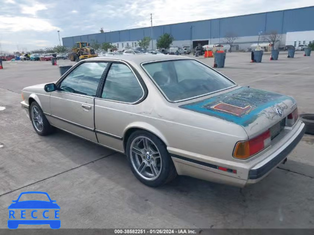 1989 BMW 635 CSI AUTOMATICATIC WBAEC8412K3269212 зображення 2