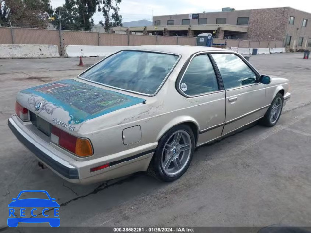 1989 BMW 635 CSI AUTOMATICATIC WBAEC8412K3269212 зображення 3