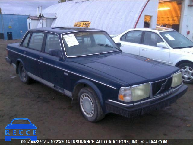 1990 VOLVO 240 DL YV1AA8844L1388804 зображення 0