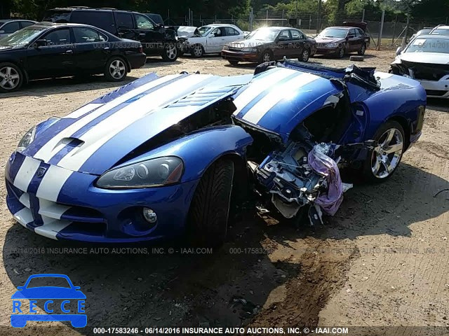 2006 DODGE VIPER SRT-10 1B3JZ69Z16V100295 зображення 1