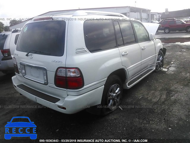 2004 LEXUS LX 470 JTJHT00W643538251 зображення 3