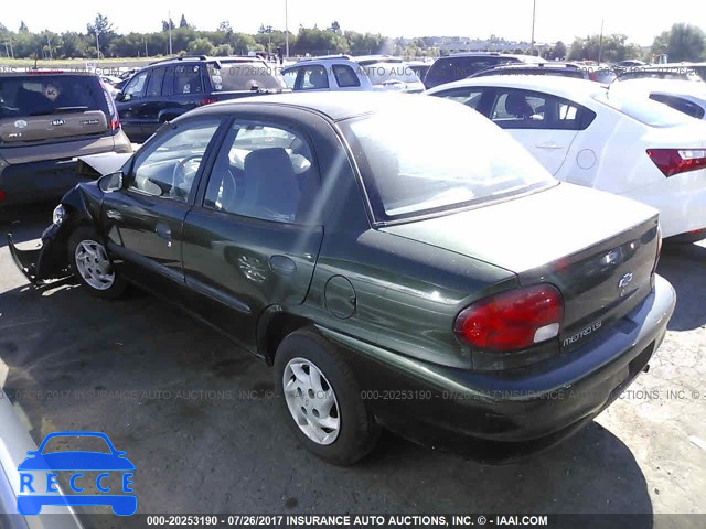 1999 CHEVROLET METRO LSI 2C1MR5227X6721854 image 2