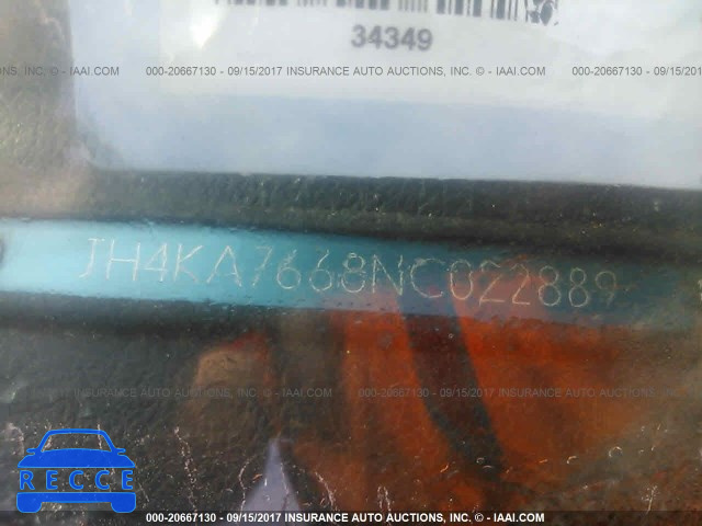 1992 ACURA LEGEND L JH4KA7668NC022889 image 8