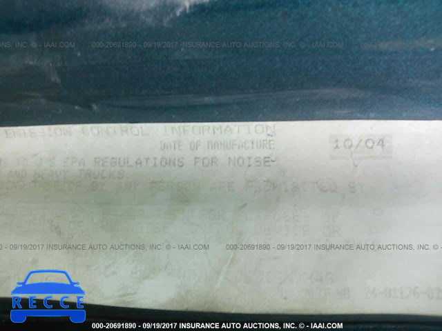 2005 FREIGHTLINER CONVENTIONAL COLUMBIA 1FUJA6DE65LN68570 image 9