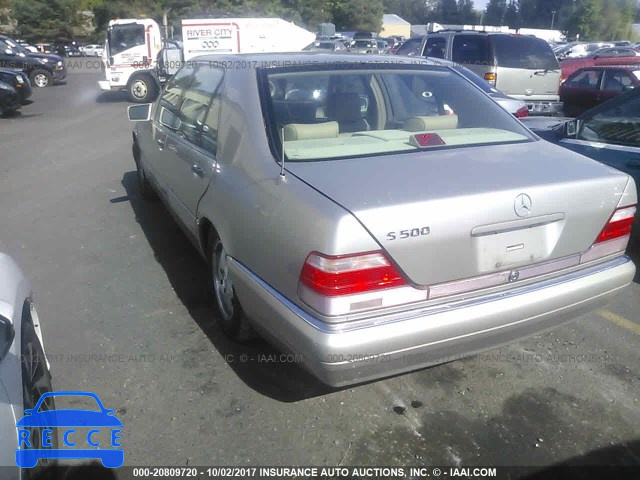 1999 MERCEDES-BENZ S 500 WDBGA51G4XA431643 image 2