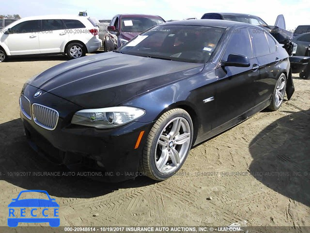 2013 BMW 550 I WBAFR9C59DD227100 image 1