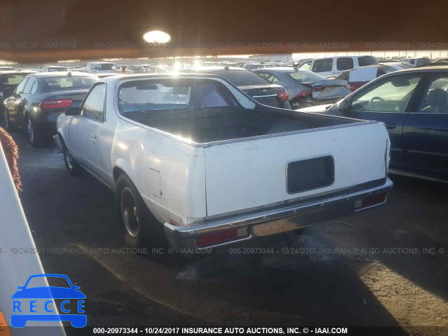 1986 CHEVROLET EL CAMINO 3GCCW80H1GS912817 image 2