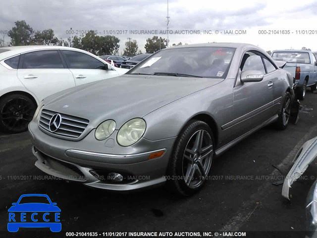 2003 MERCEDES-BENZ CL 500 WDBPJ75JX3A037219 зображення 1