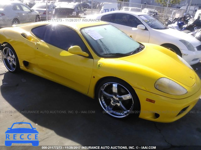 2000 FERRARI 360 MODENA/MODENA F1 ZFFYU51A1Y0120916 image 0