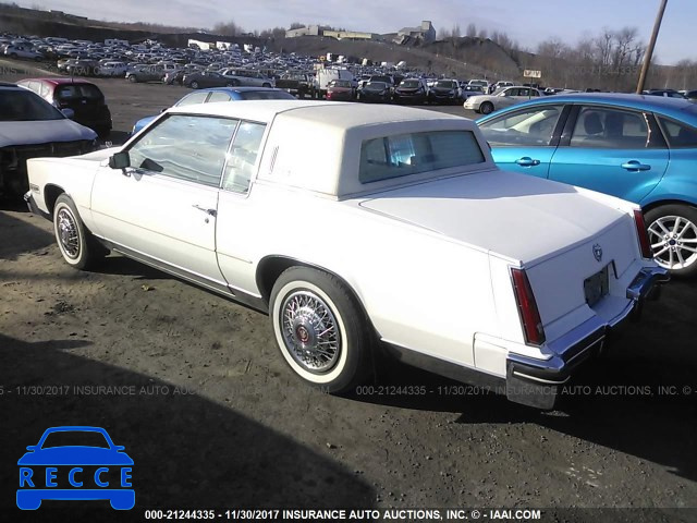 1984 CADILLAC ELDORADO 1G6AL5780EE608344 image 2