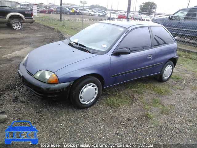 1999 SUZUKI SWIFT GA 2S2AB21H2X6601397 Bild 1