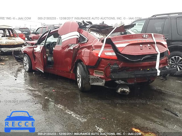 2016 HYUNDAI AZERA LIMITED KMHFH4JG8GA547264 image 2